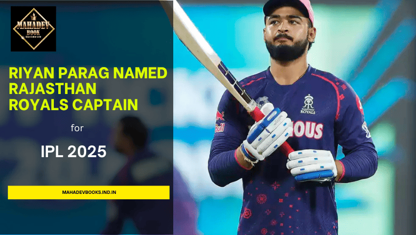 You are currently viewing Riyan Parag Appointed as Rajasthan Royals Captain for First Three Matches of IPL 2025