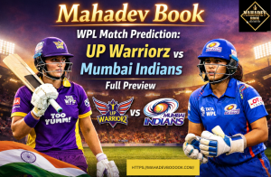 Read more about the article Mahadev Book WPL Match Prediction: UP Warriorz vs Mumbai Indians Full Preview