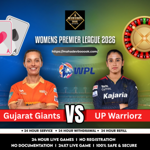 Read more about the article Gujarat Giants vs UP Warriorz Clash: Mahadev Book Strategy, Stats & Best Picks