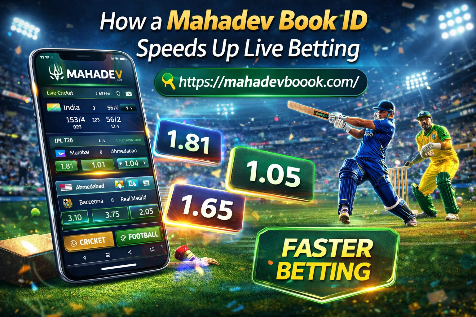 How a Mahadev Book ID Speeds Up Live Betting
