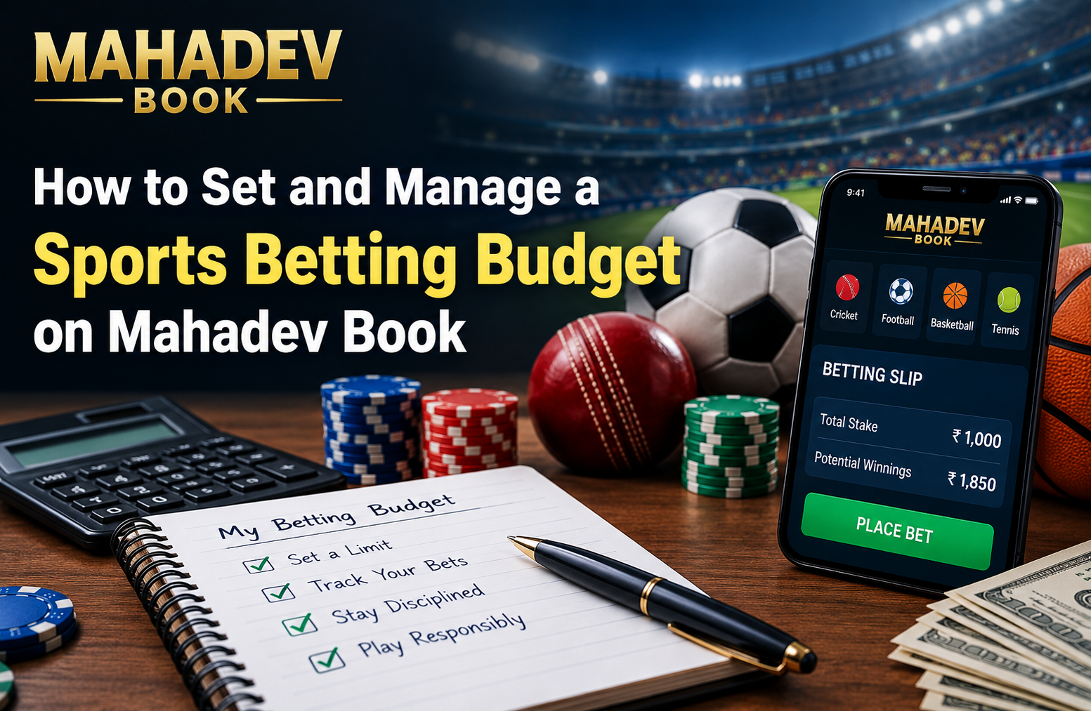 You are currently viewing How to Set and Manage a Sports Betting Budget on Mahadev Book