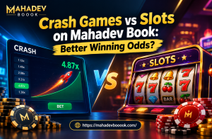 Read more about the article Crash Games vs Slots on Mahadev Book: Better Winning Odds?